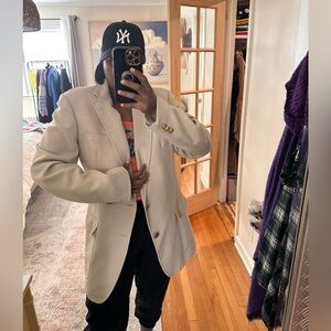 Barneys New York Cream Jacket